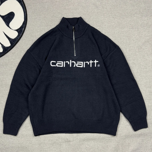 Carhartt WIP Script Half Zip Sweatshirt