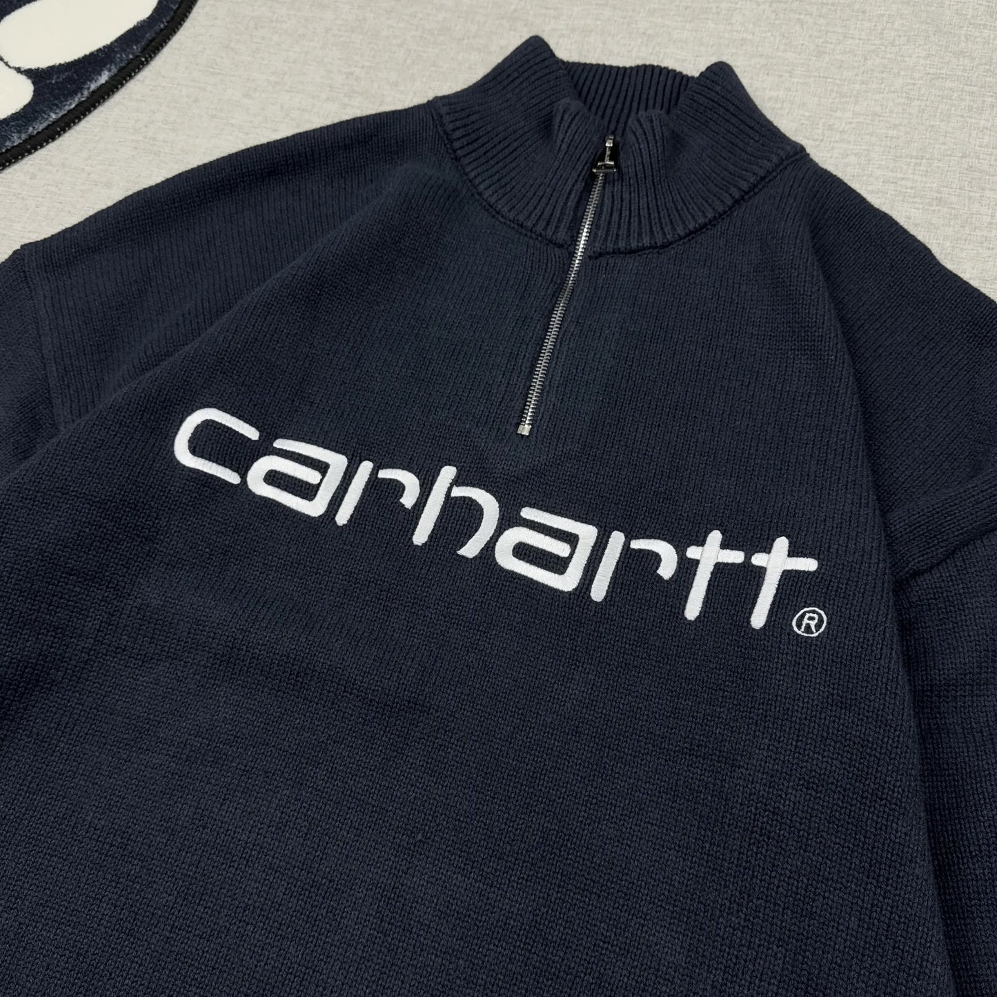 Carhartt WIP Script Half Zip Sweatshirt
