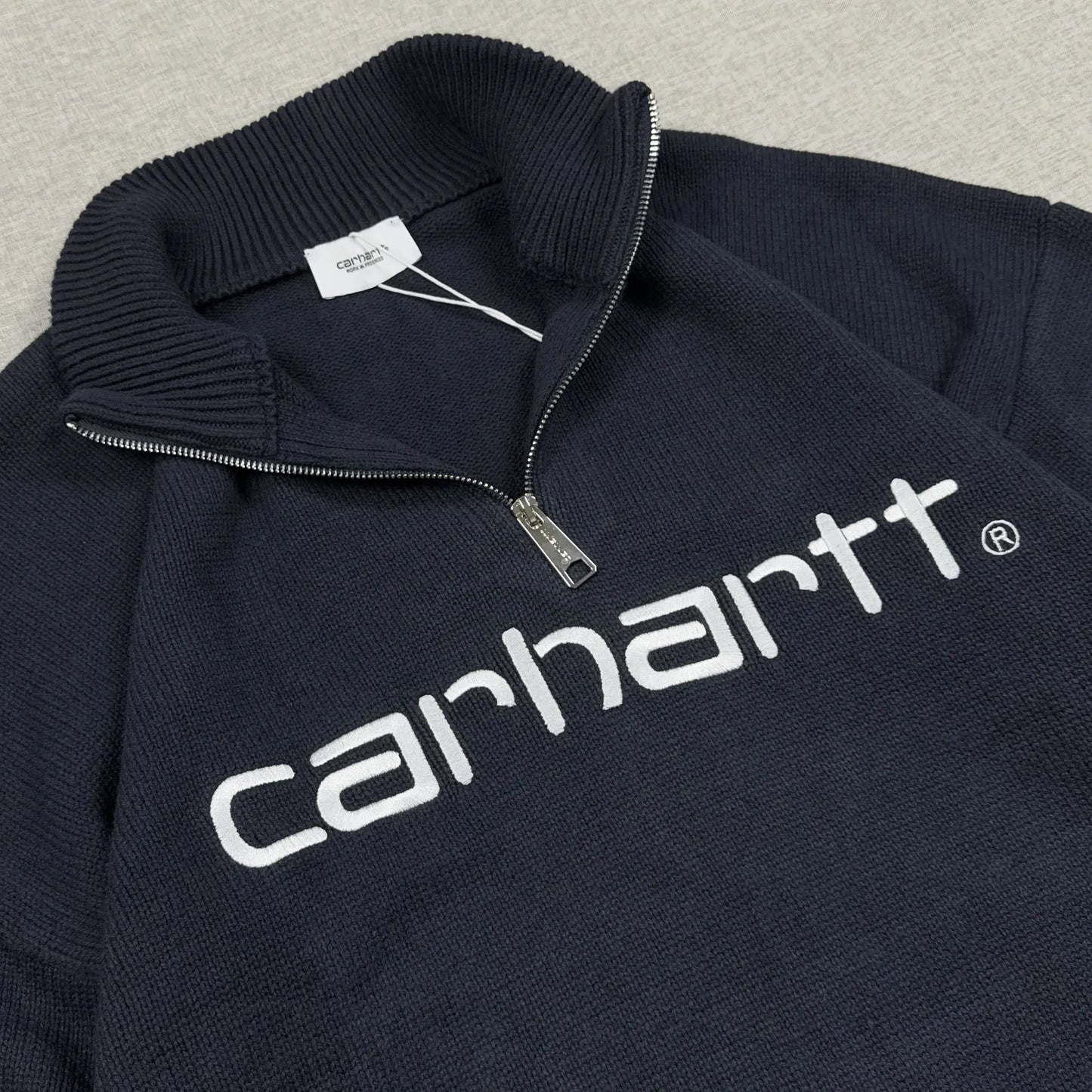 Carhartt WIP Script Half Zip Sweatshirt