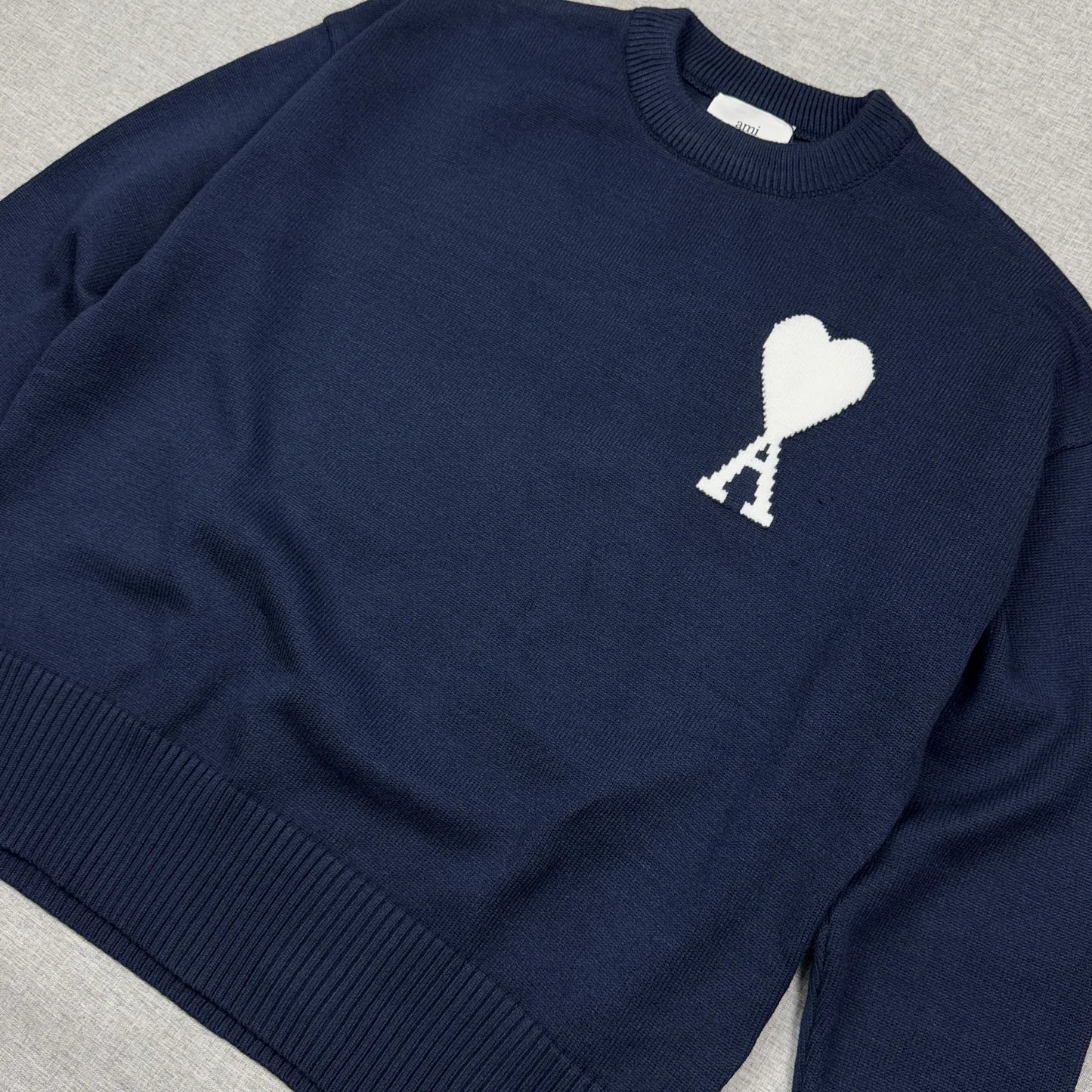 Ami Paris Sweatshirt Navy