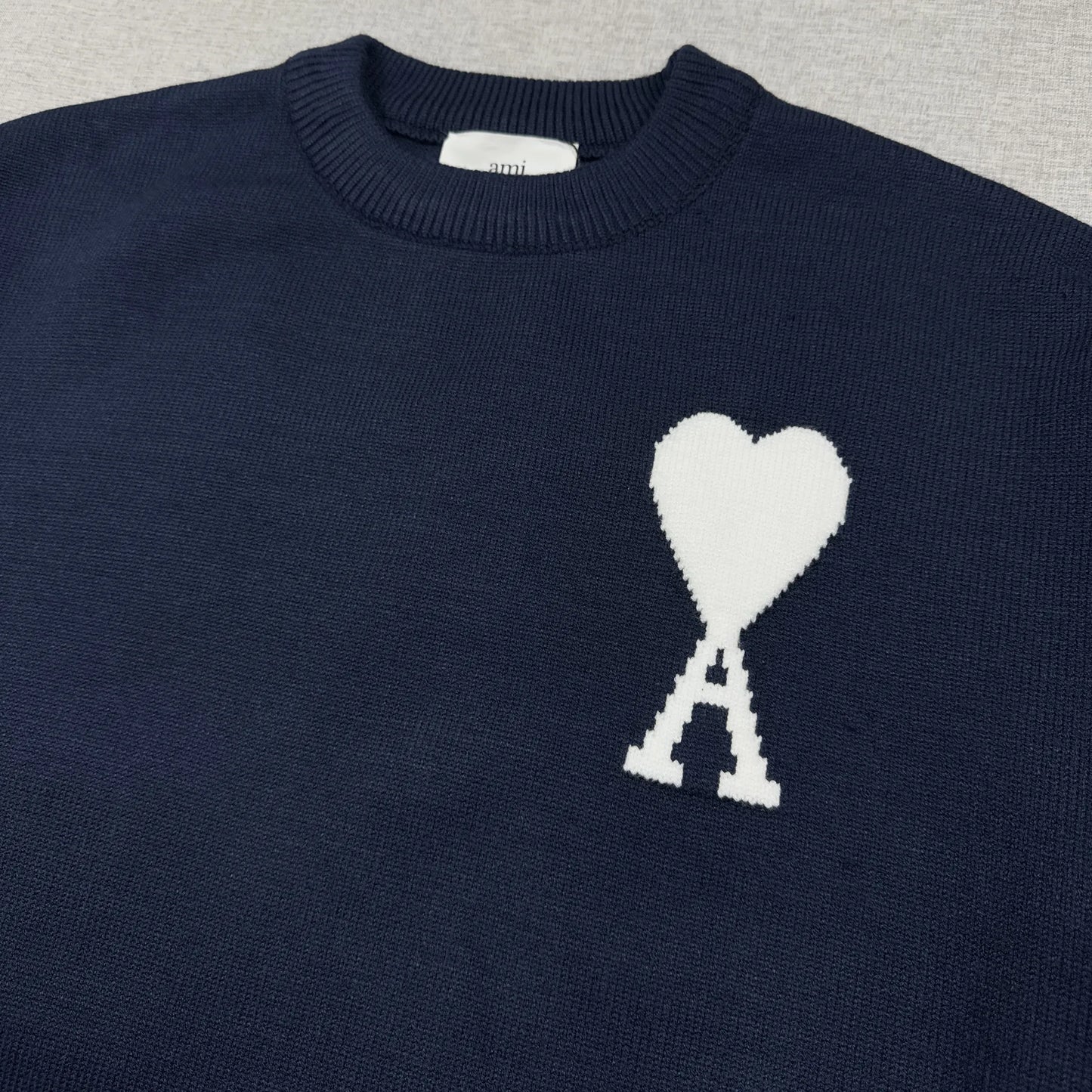 Ami Paris Sweatshirt Navy