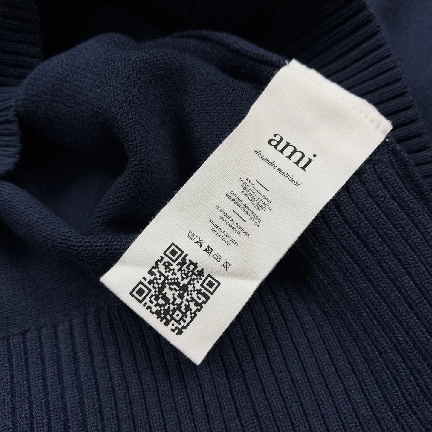 Ami Paris Sweatshirt Navy