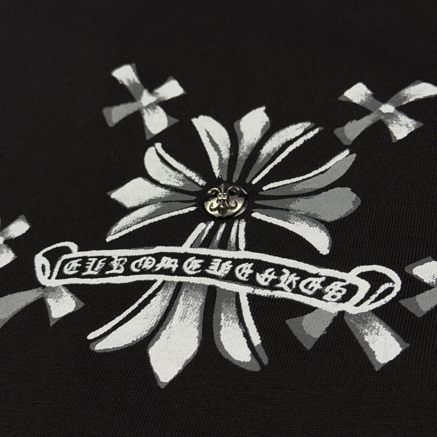 Chrome Hearts with Metal BS Fleur Black