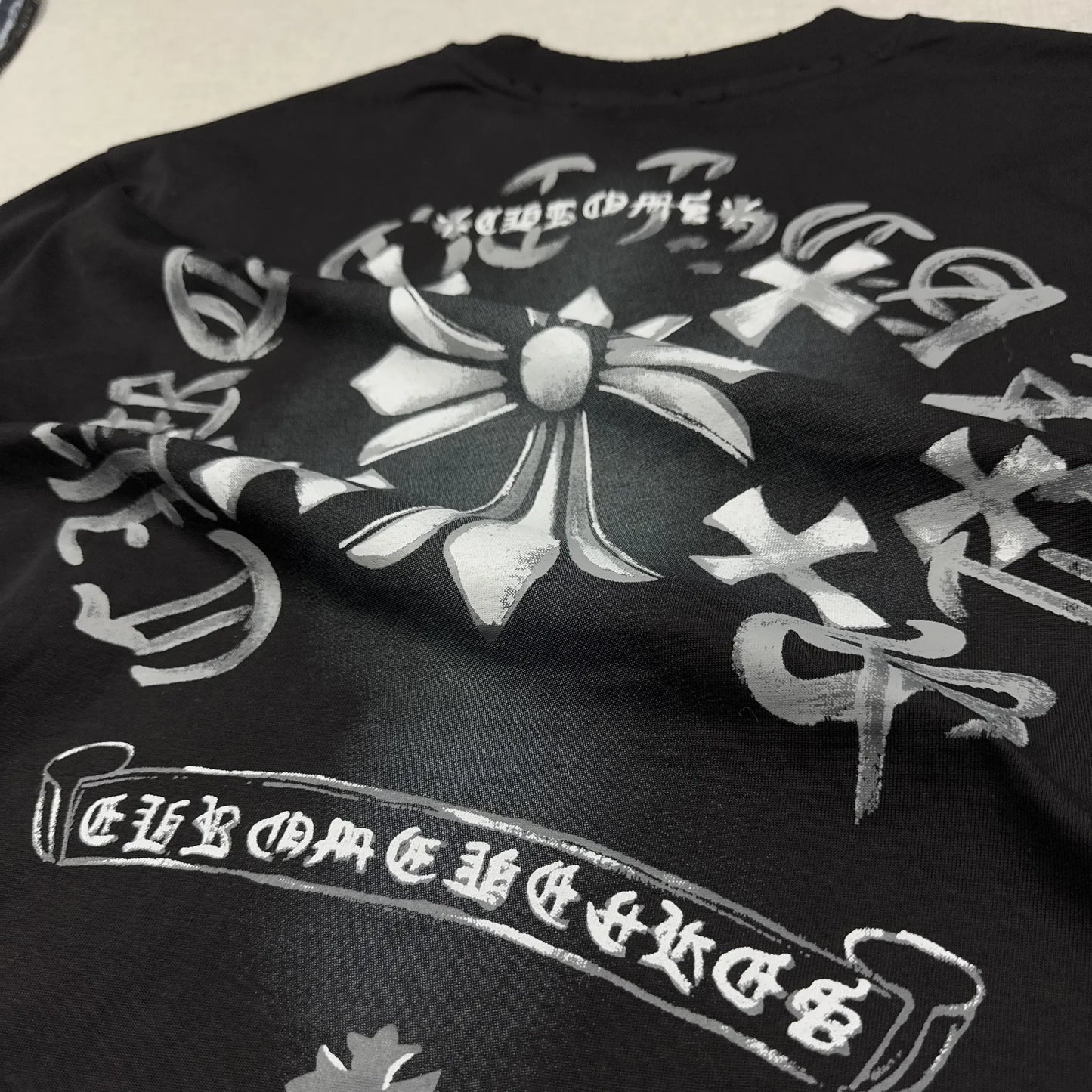 Chrome Hearts with Metal BS Fleur Black