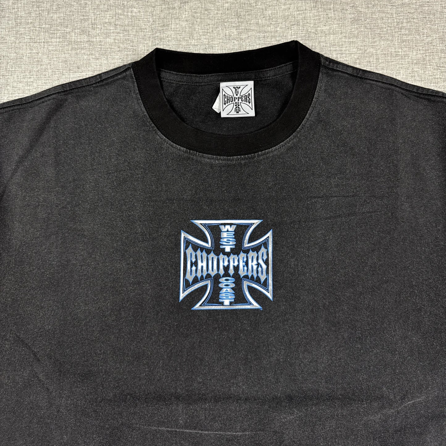 West Coast Choppers Long Beach CA. Blue