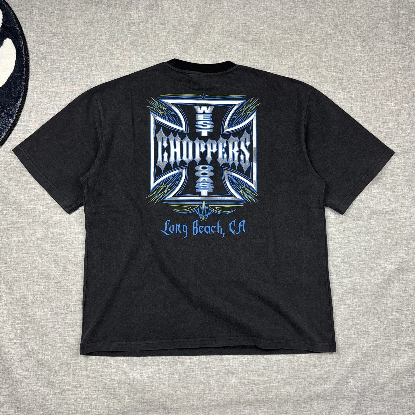 West Coast Choppers Long Beach CA. Blue