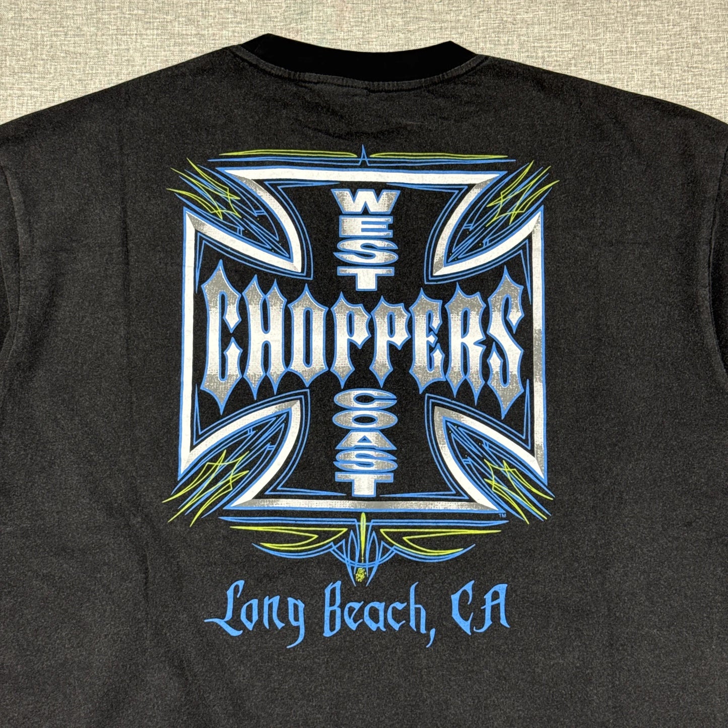 West Coast Choppers Long Beach CA. Blue
