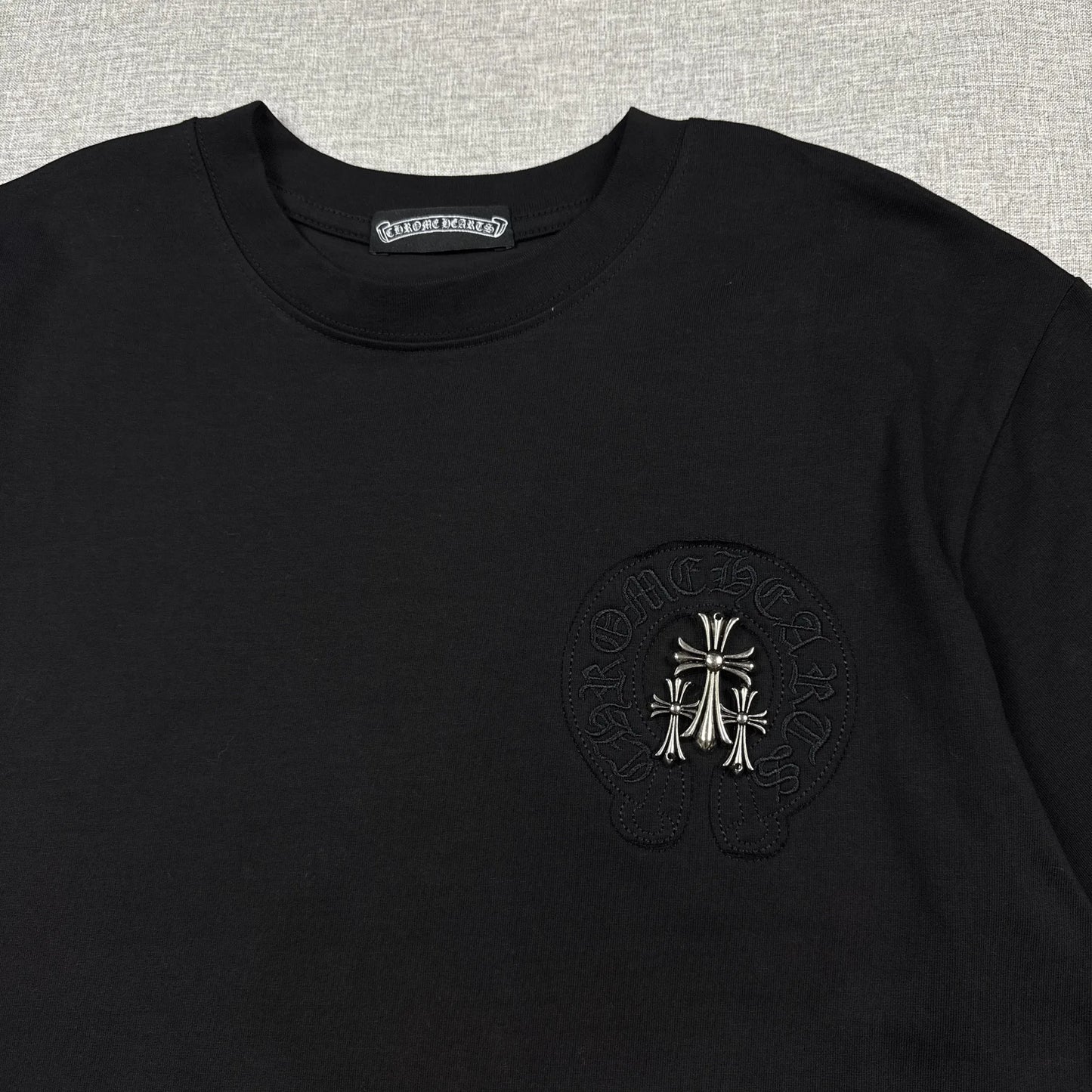 Chrome Hearts Metal Cross Black Shirt