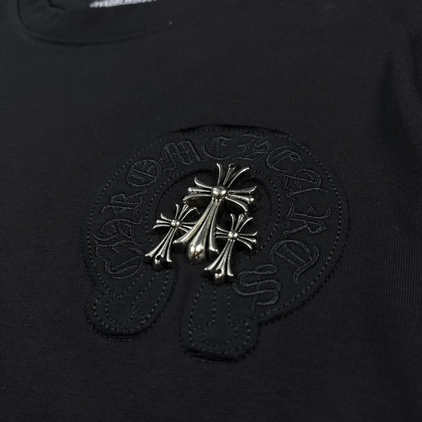 Chrome Hearts Metal Cross Black Shirt