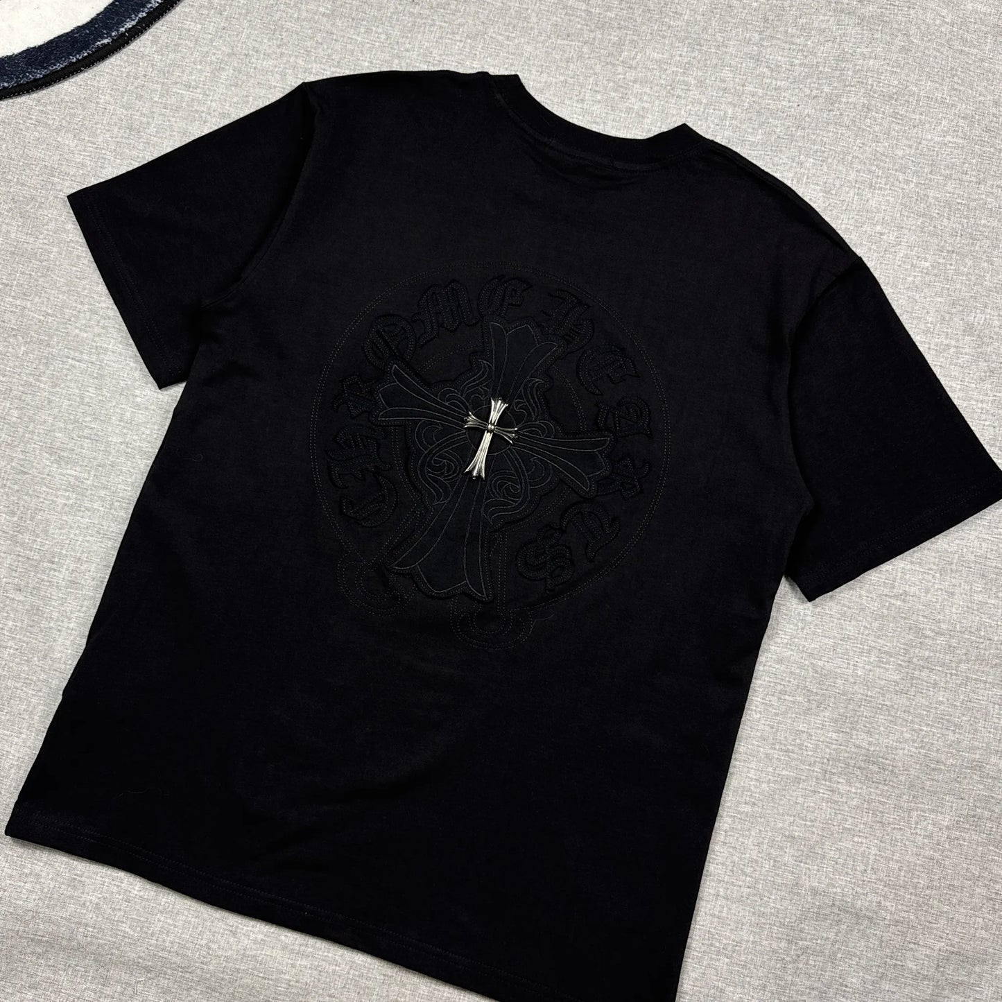 Chrome Hearts Metal Cross Black Shirt