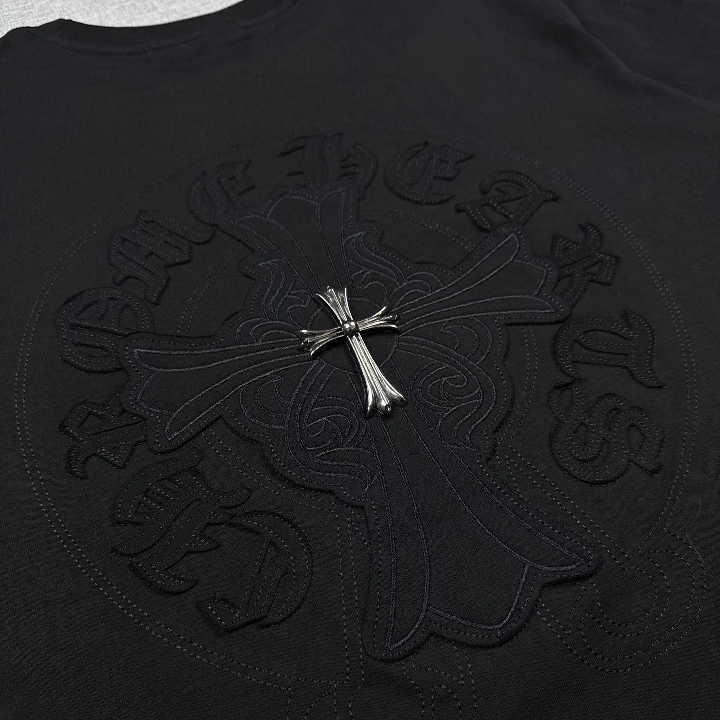 Chrome Hearts Metal Cross Black Shirt