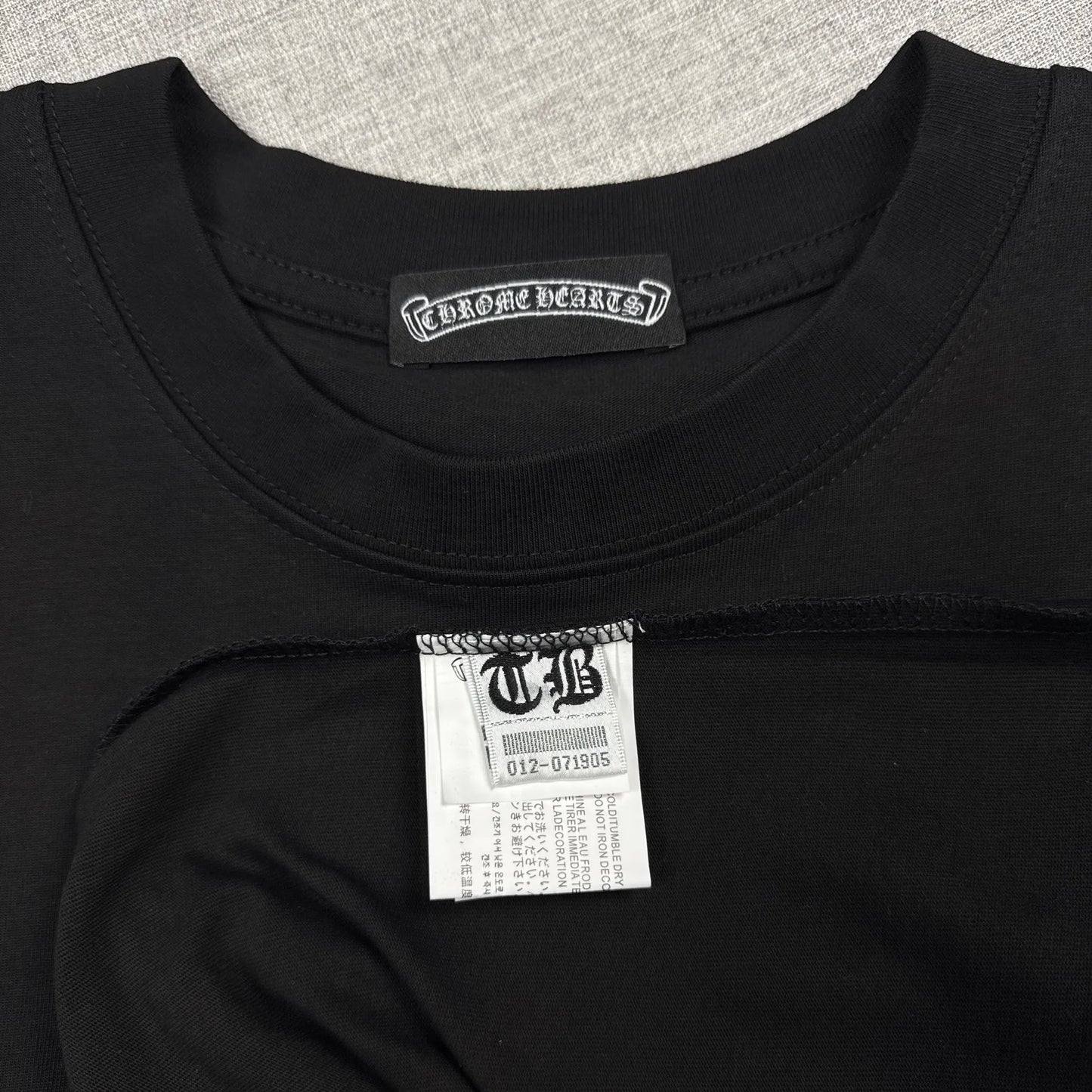 Chrome Hearts Metal Cross Black Shirt