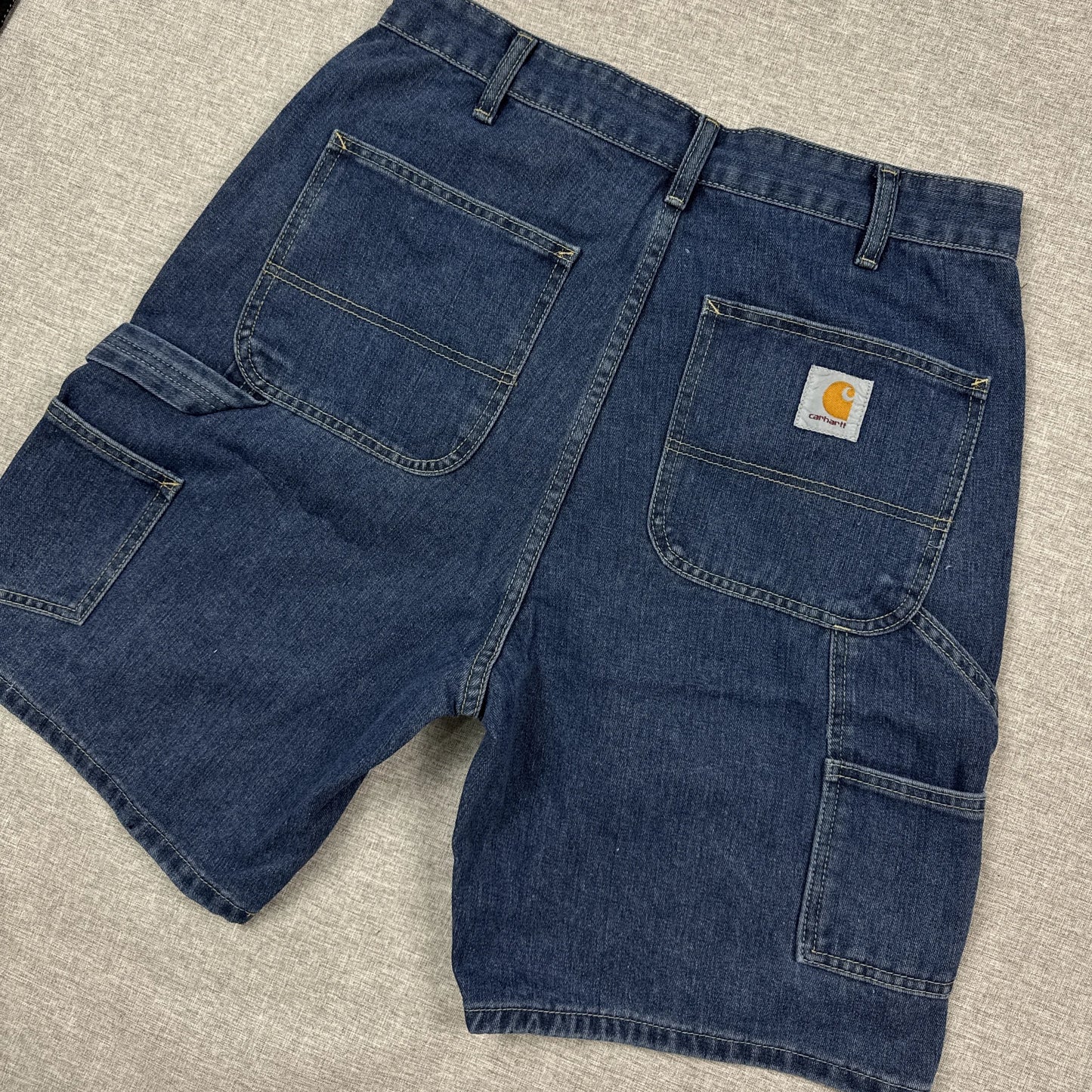 Carhartt Blue Carpenter Jorts