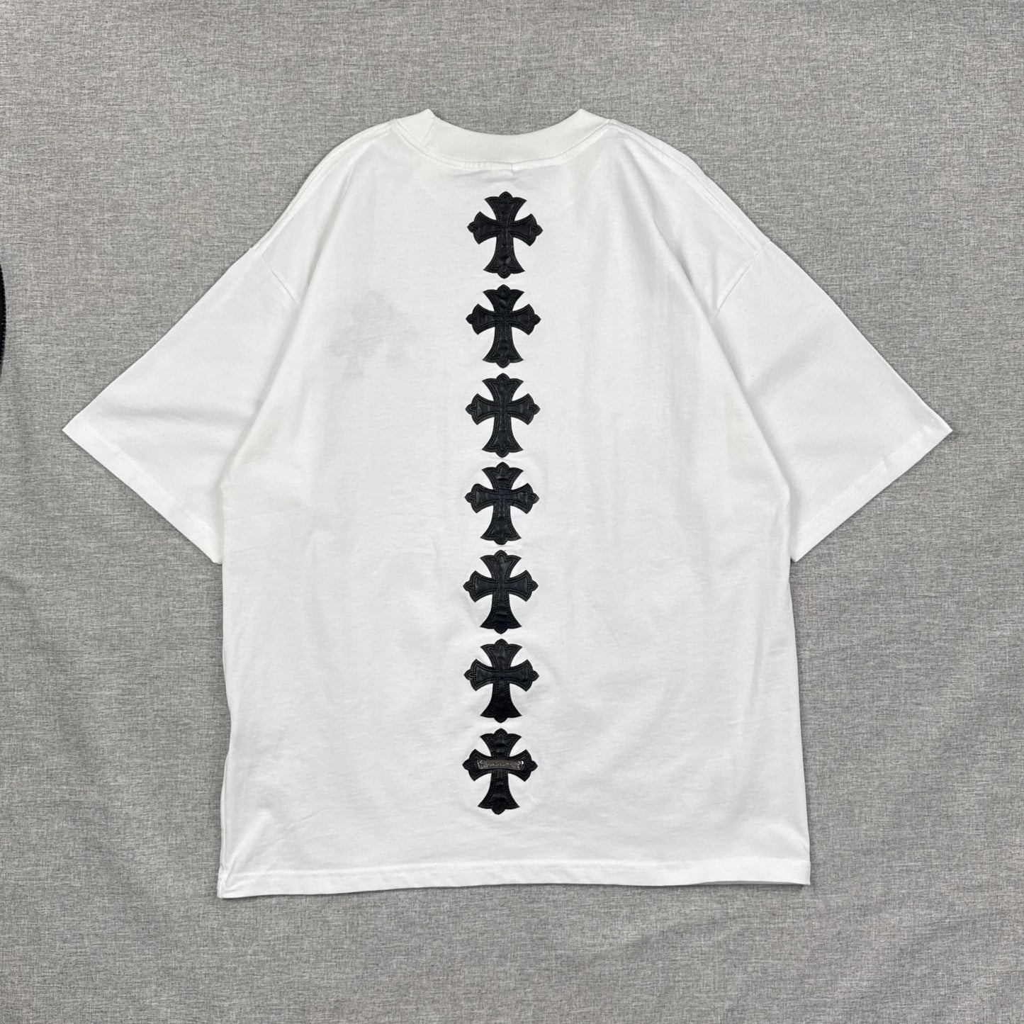 Chrome Hearts Ventosa Cross Patch White Shirt