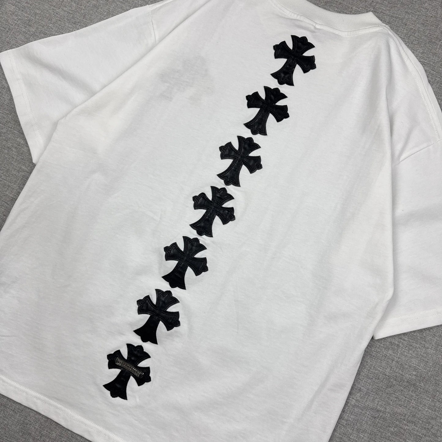 Chrome Hearts Ventosa Cross Patch White Shirt
