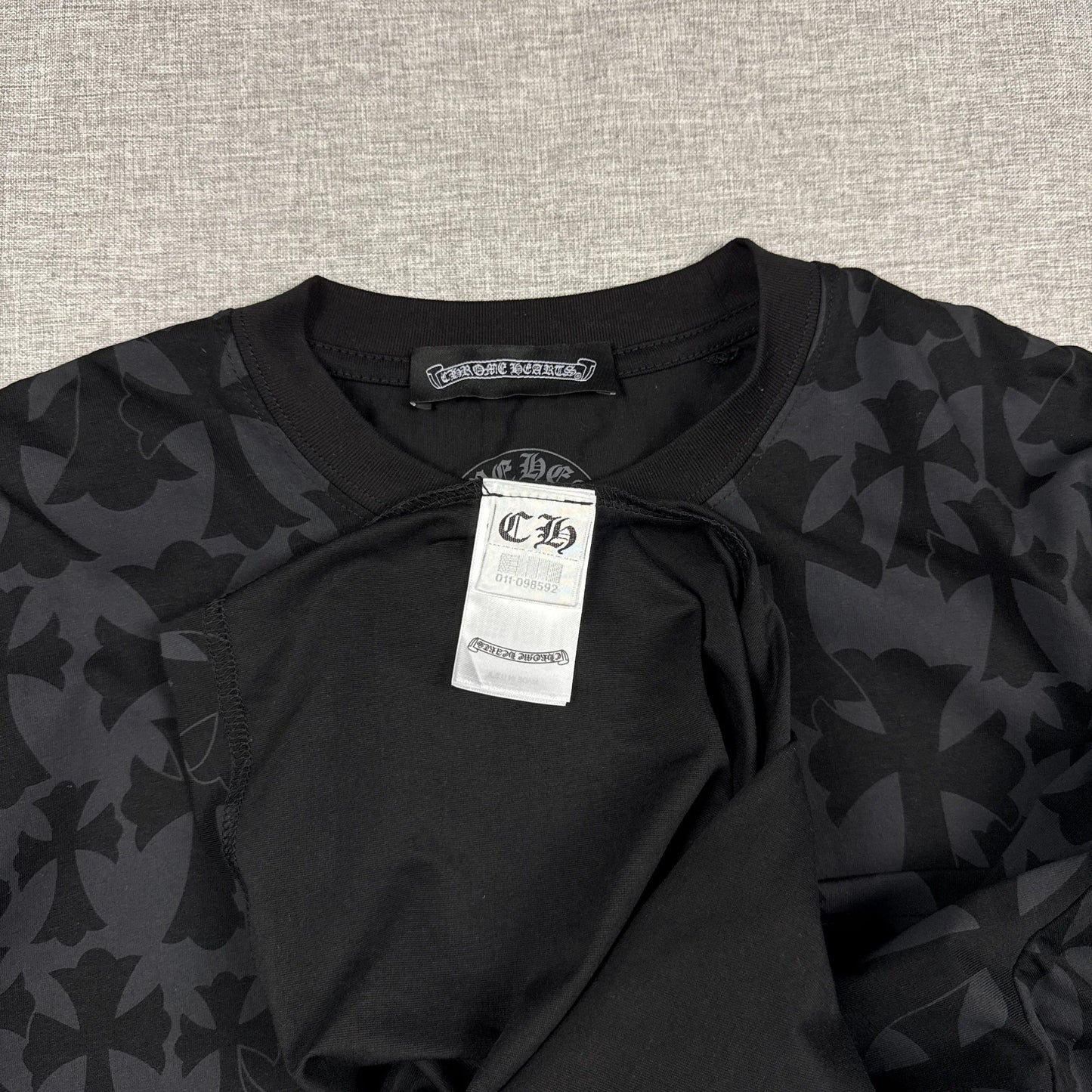 Chrome Hearts Monogram Cemetery Cross Long Sleeve