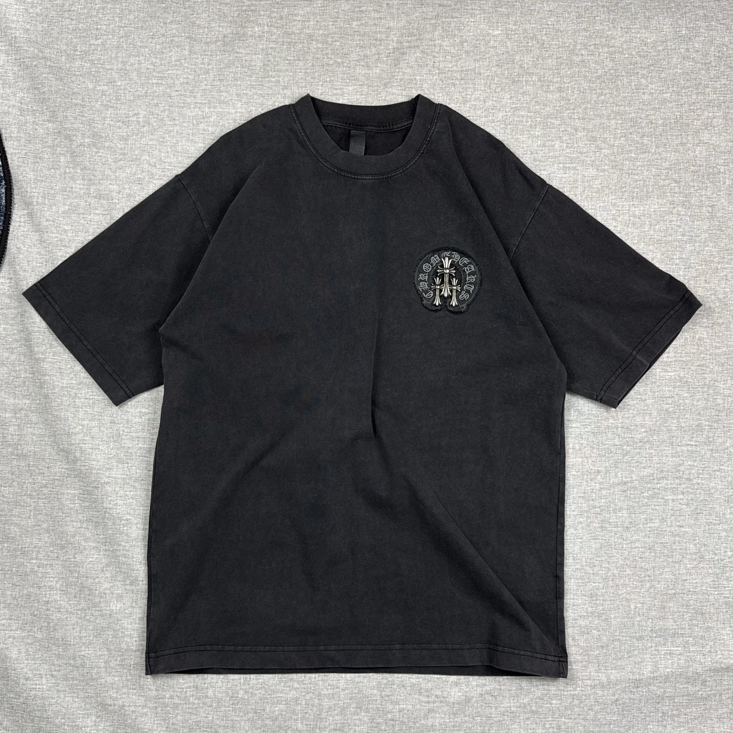 Chrome Hearts Washed Big Patch with Metal Cross