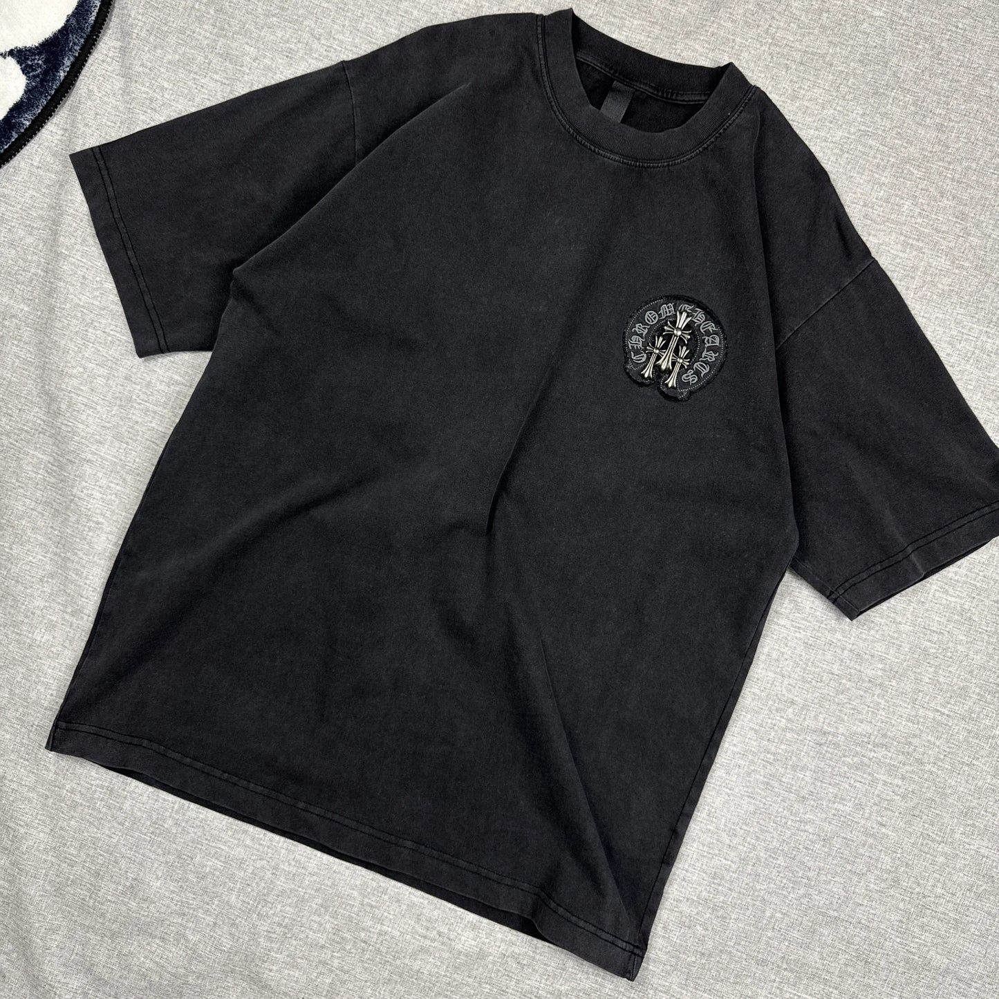 Chrome Hearts Washed Big Patch with Metal Cross