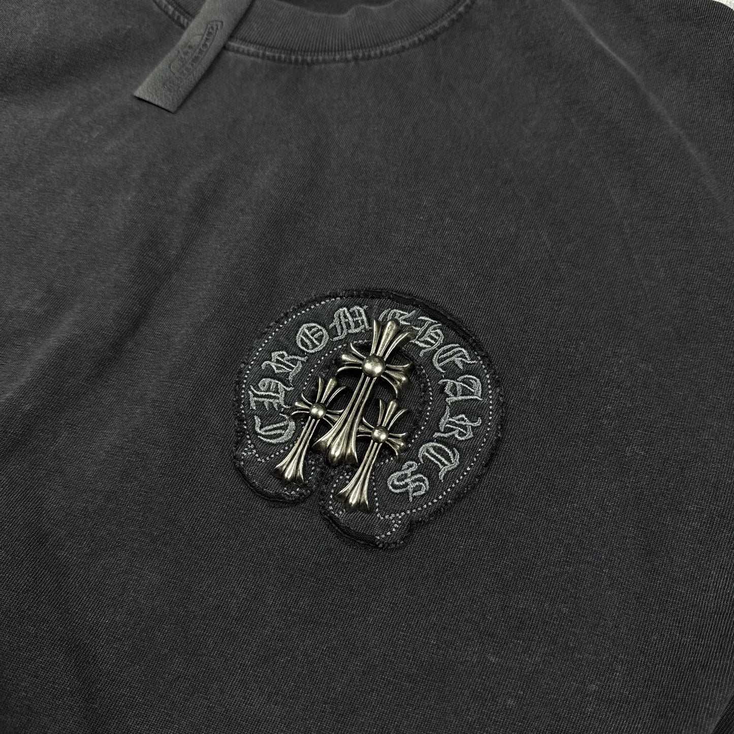 Chrome Hearts Washed Big Patch with Metal Cross