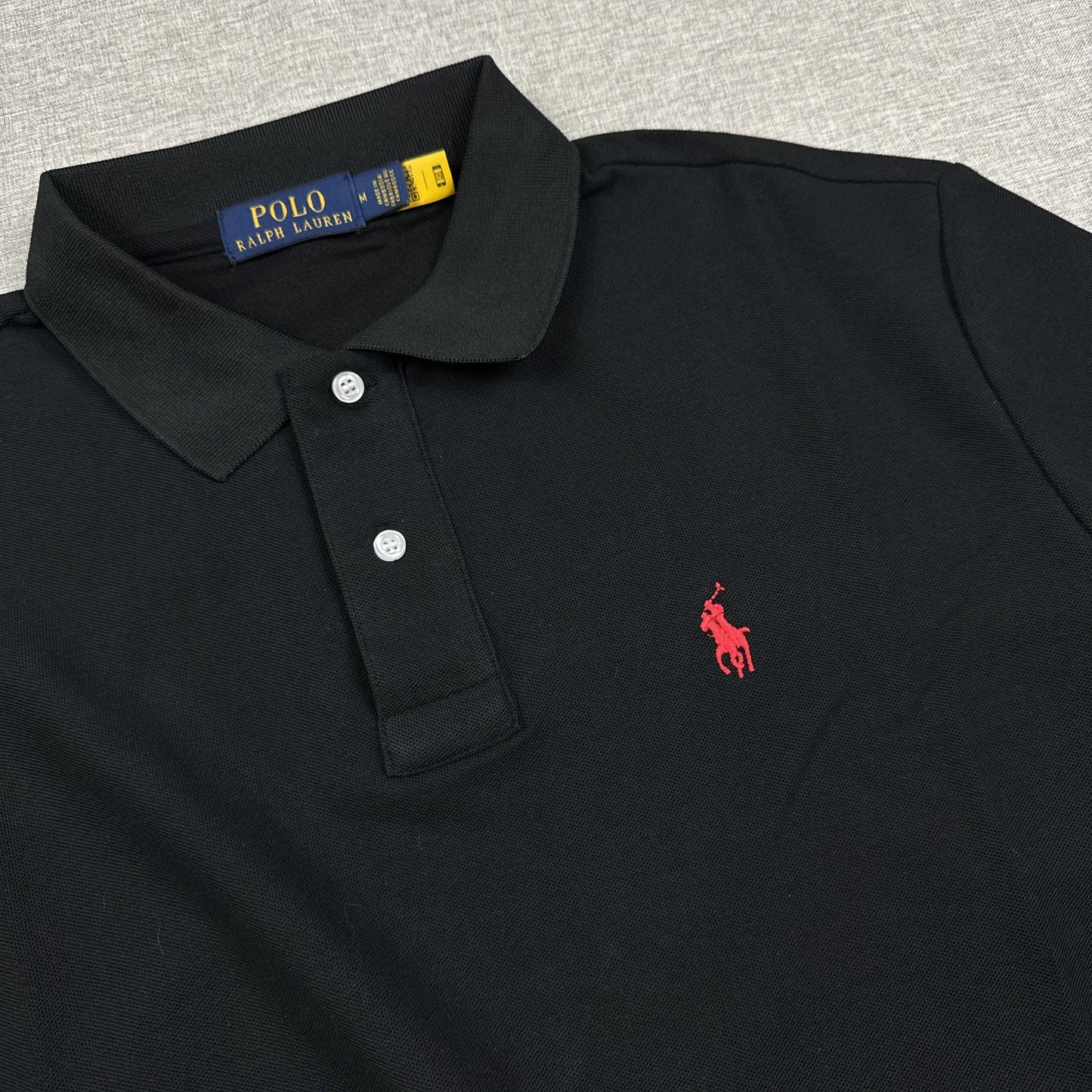 Ralph Lauren Black Polo Shirt
