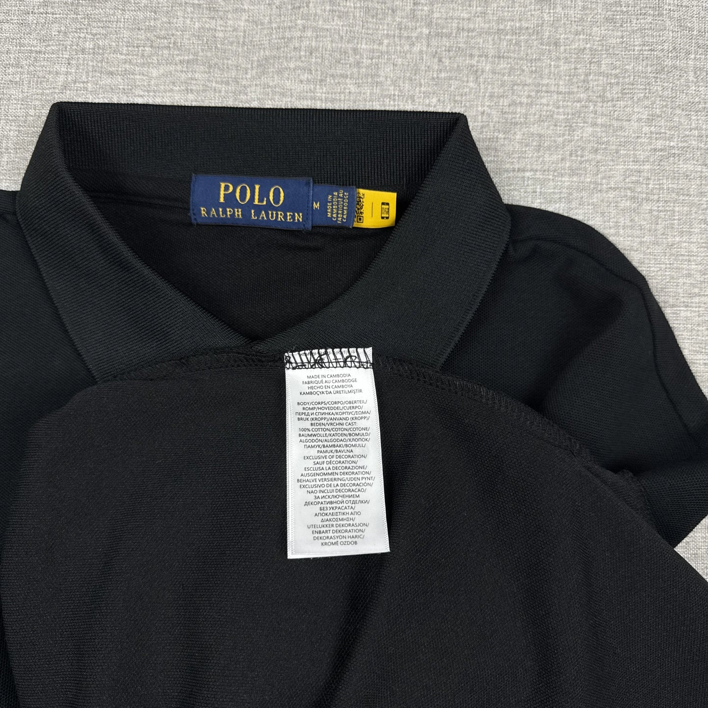 Ralph Lauren Black Polo Shirt