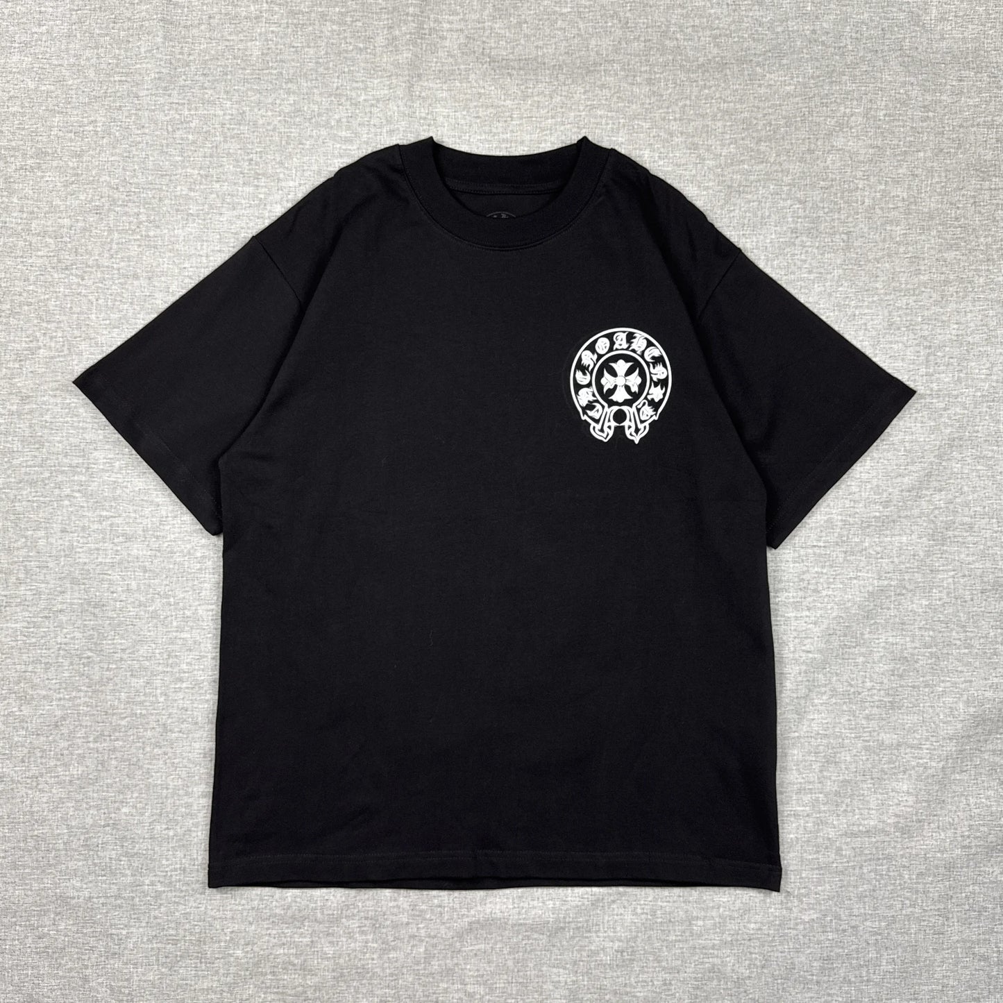 Chrome Hearts Horseshoe Cross Black Shirt