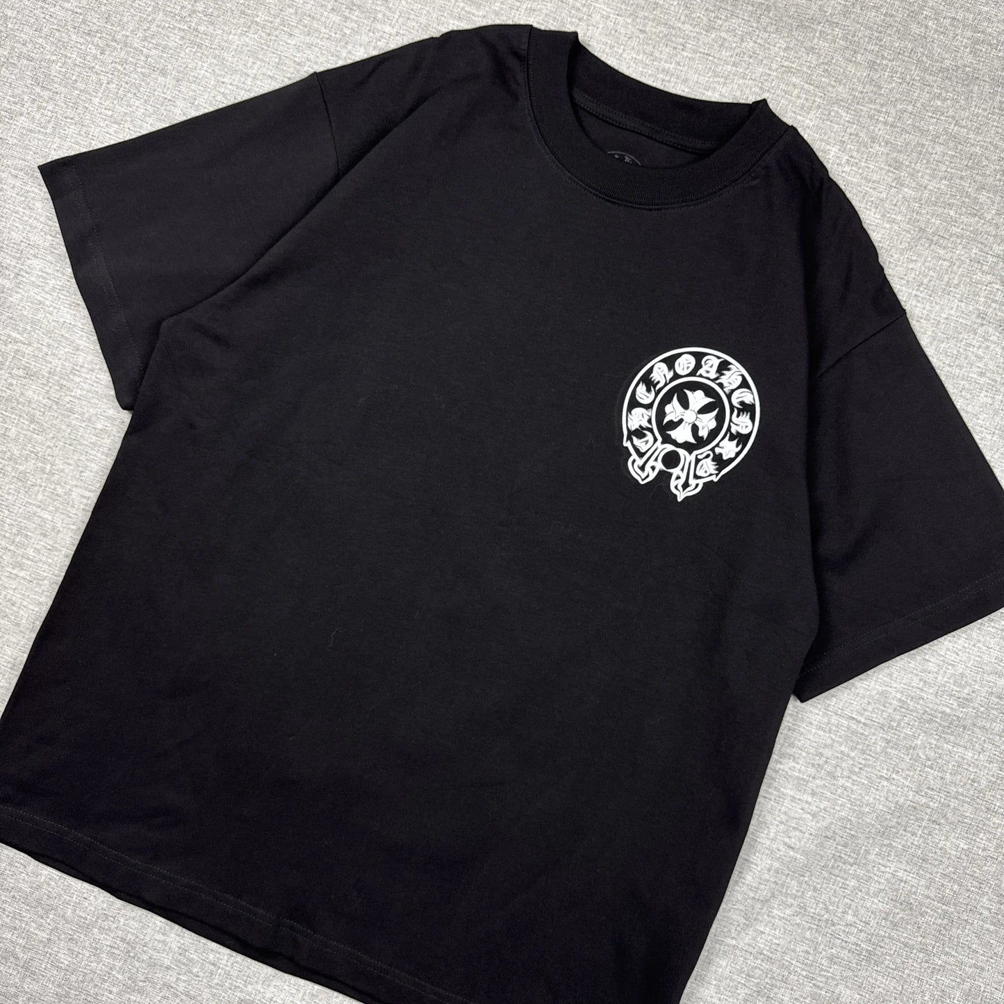 Chrome Hearts Horseshoe Cross Black Shirt