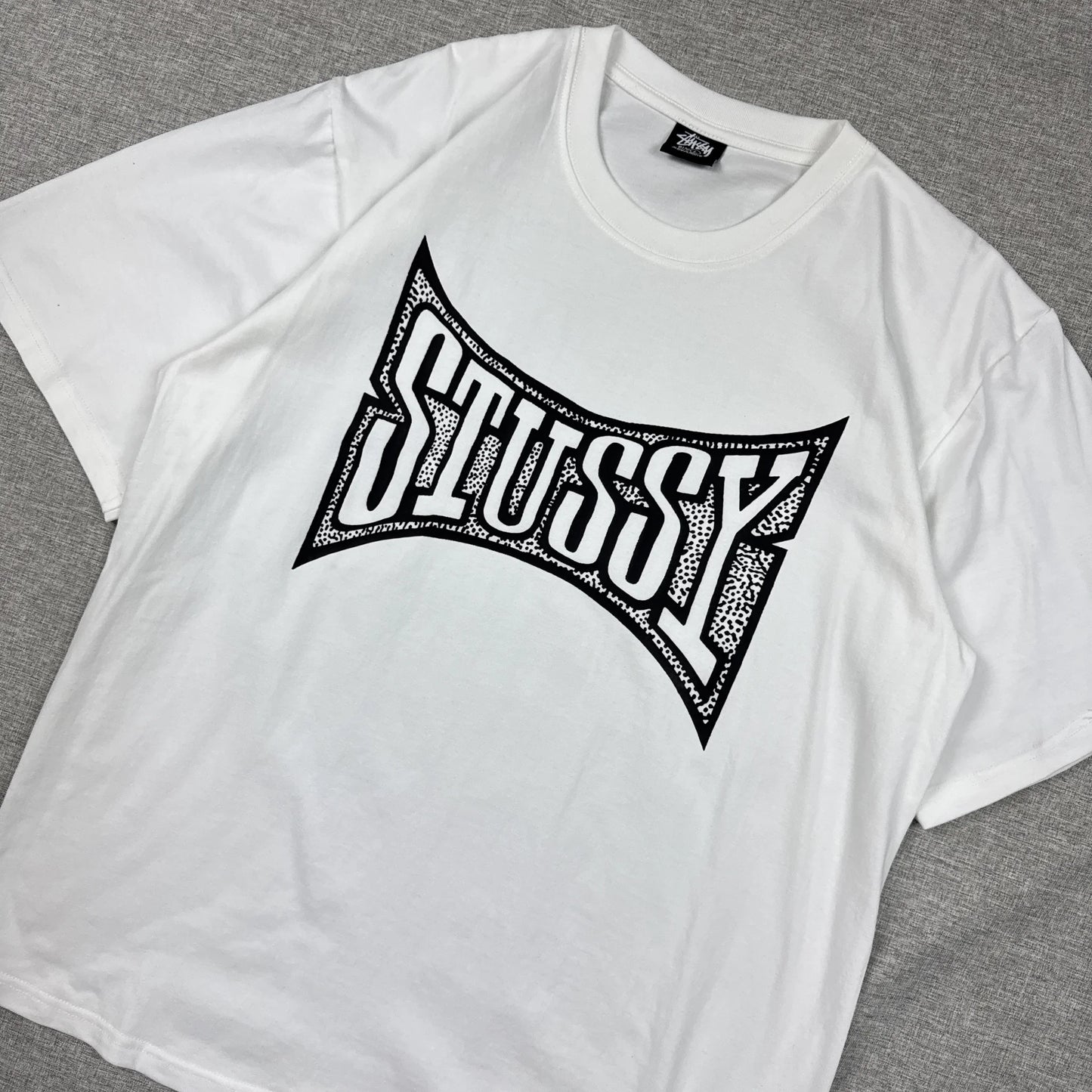 Stussy Champion White Tee
