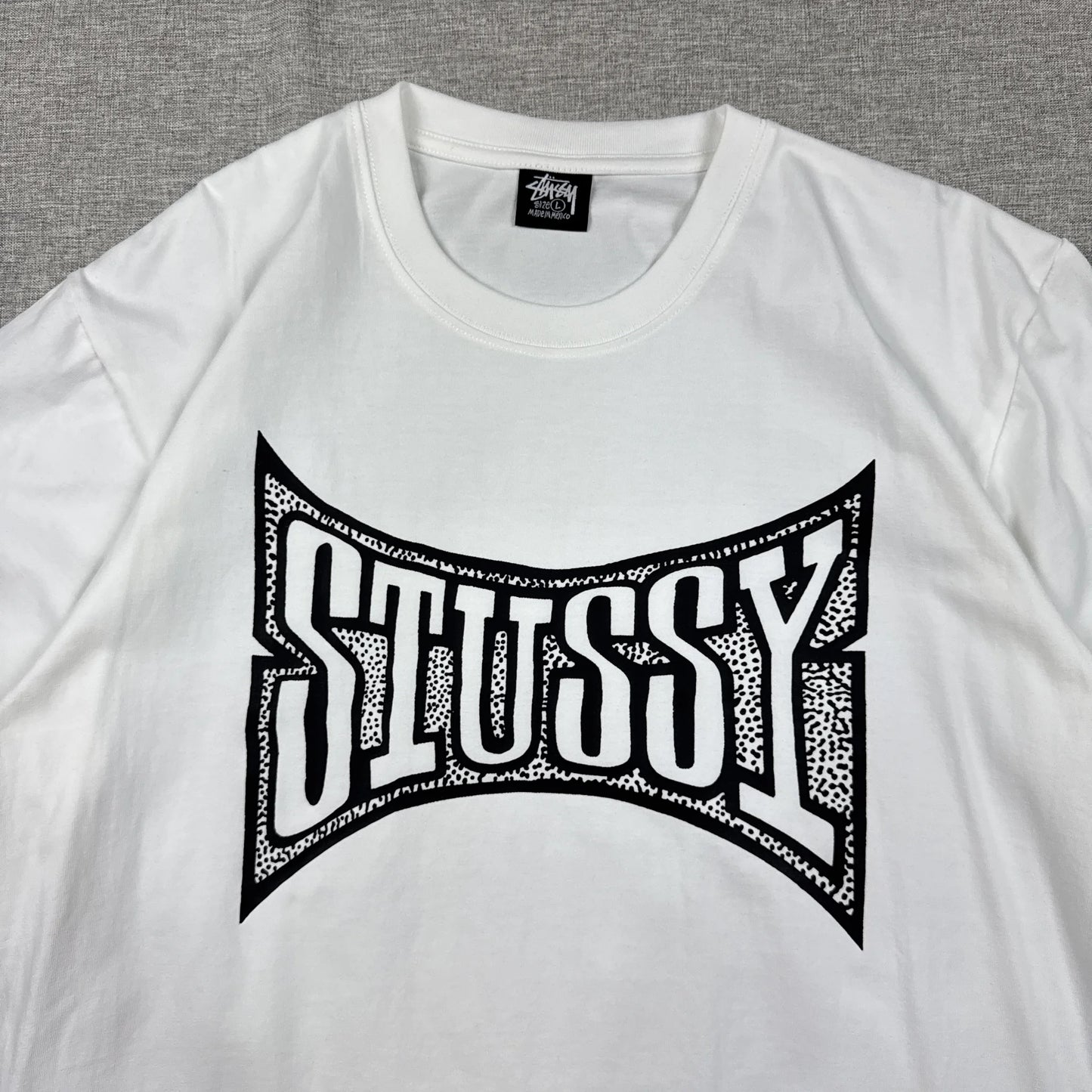Stussy Champion White Tee