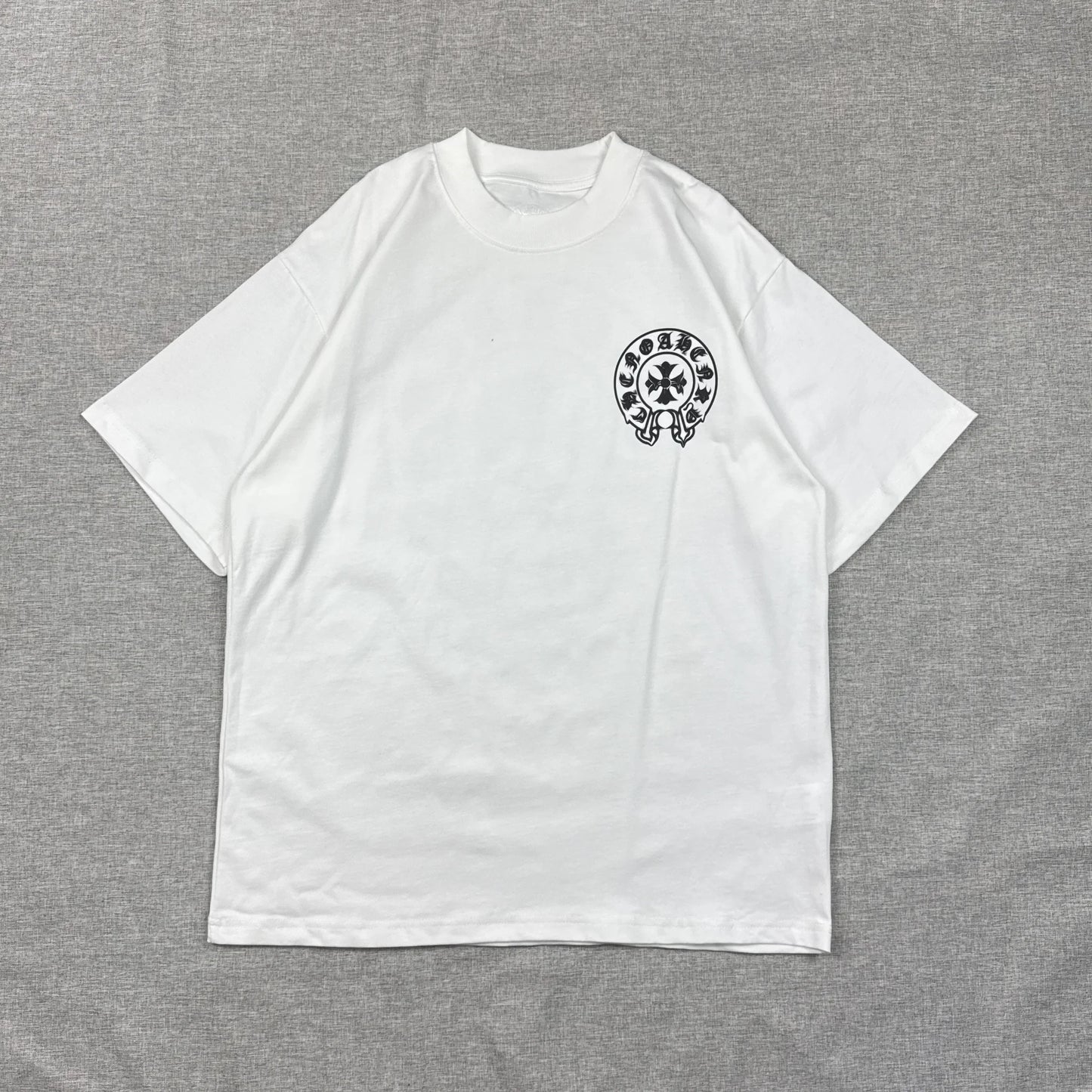 Chrome Hearts Horseshoe Cross White Shirt