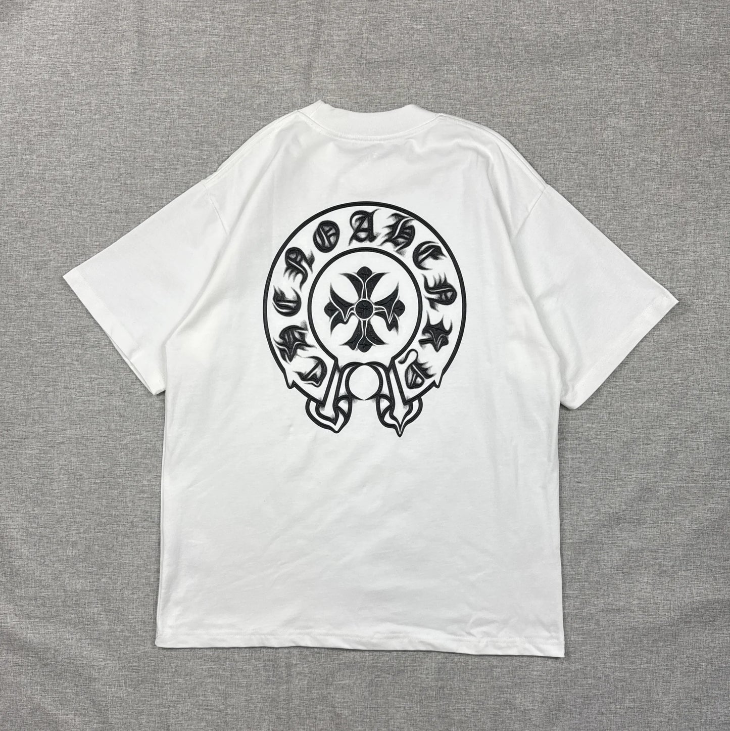 Chrome Hearts Horseshoe Cross White Shirt