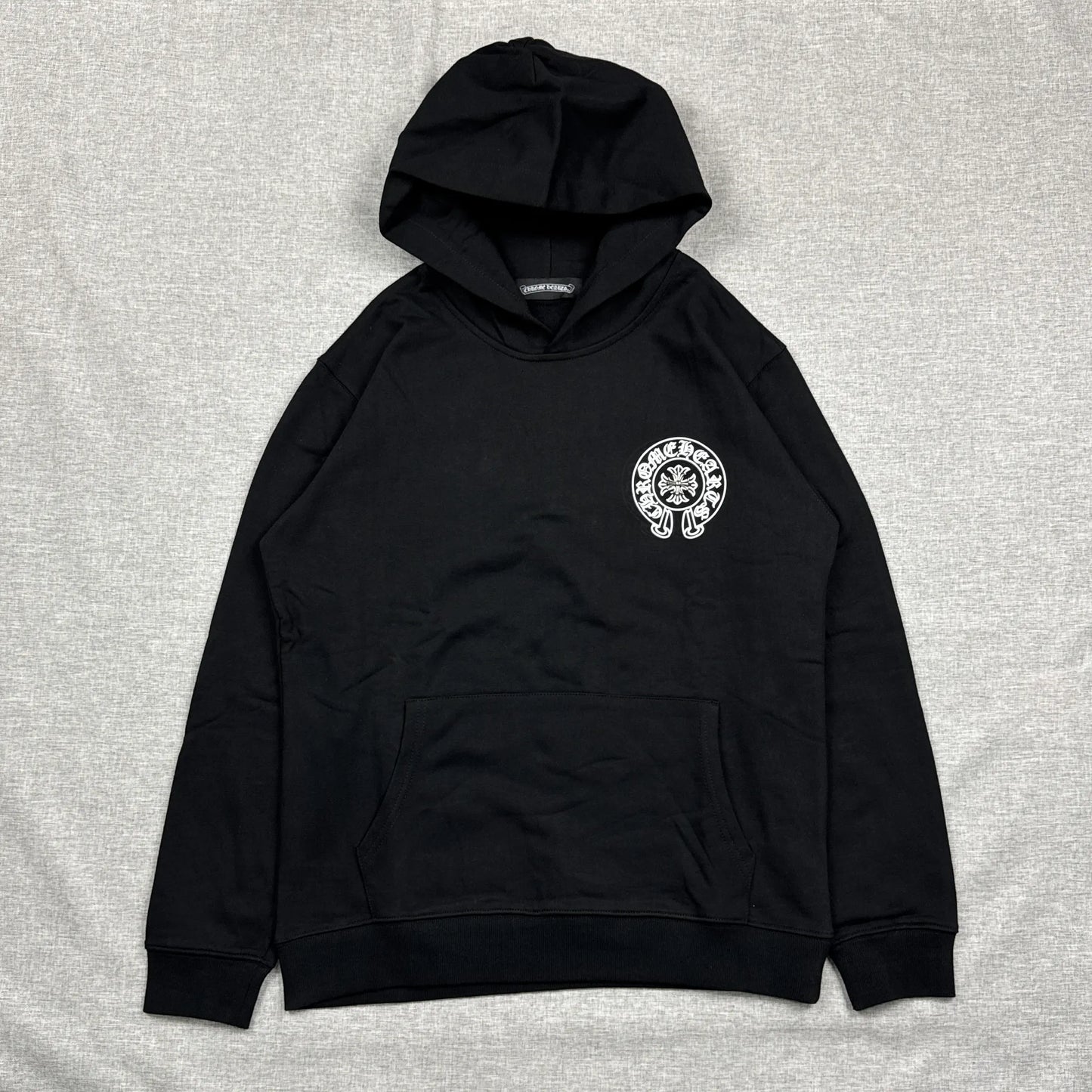 Chrome Hearts Metal Cross with Horseshoe Hoodie