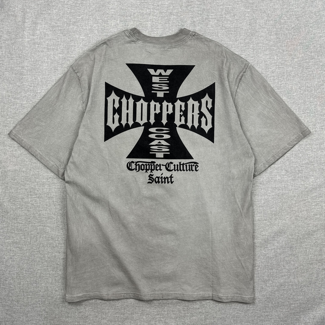 Saint Michael x WCC Chopper Culture Faded