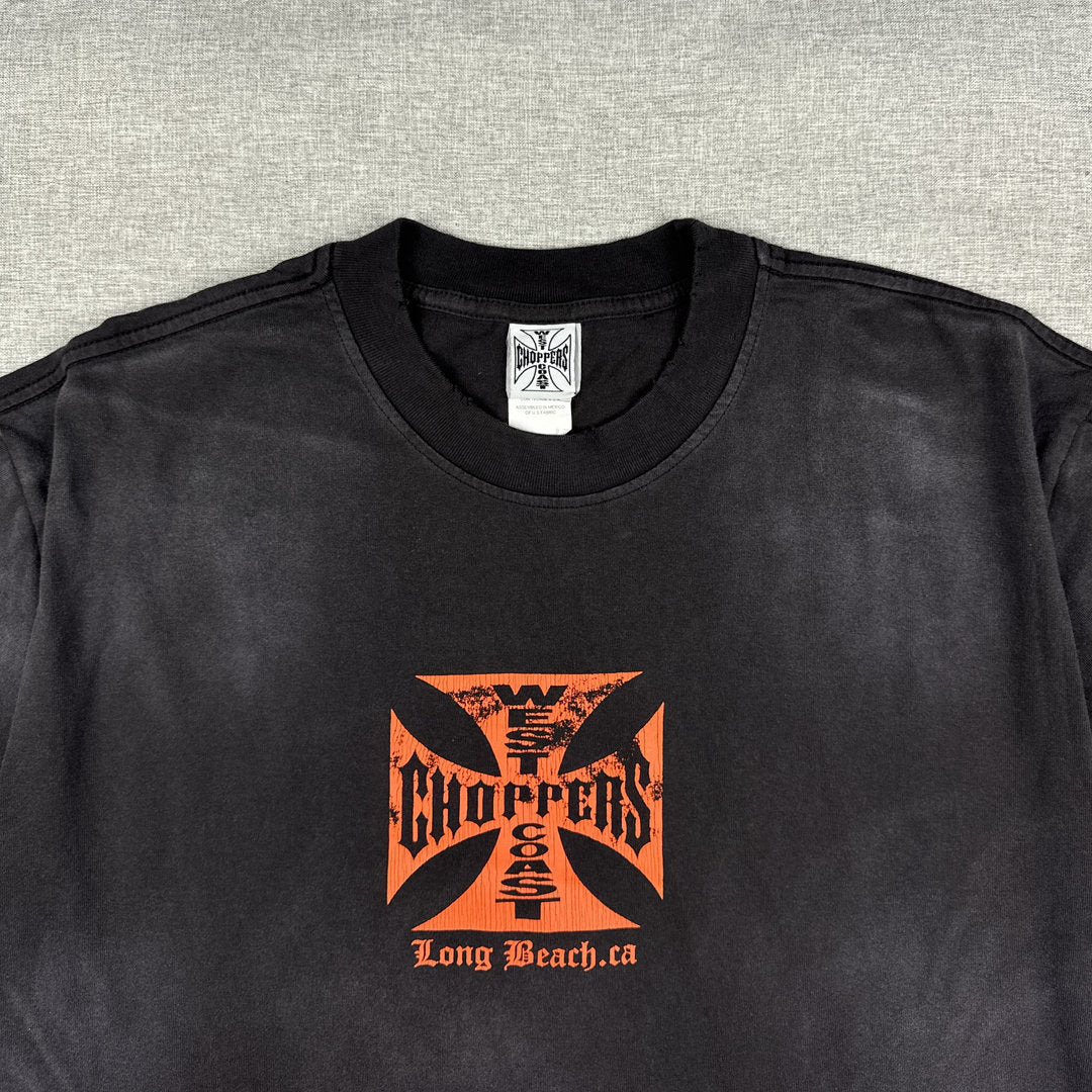 West Coast Choppers Orange Cross