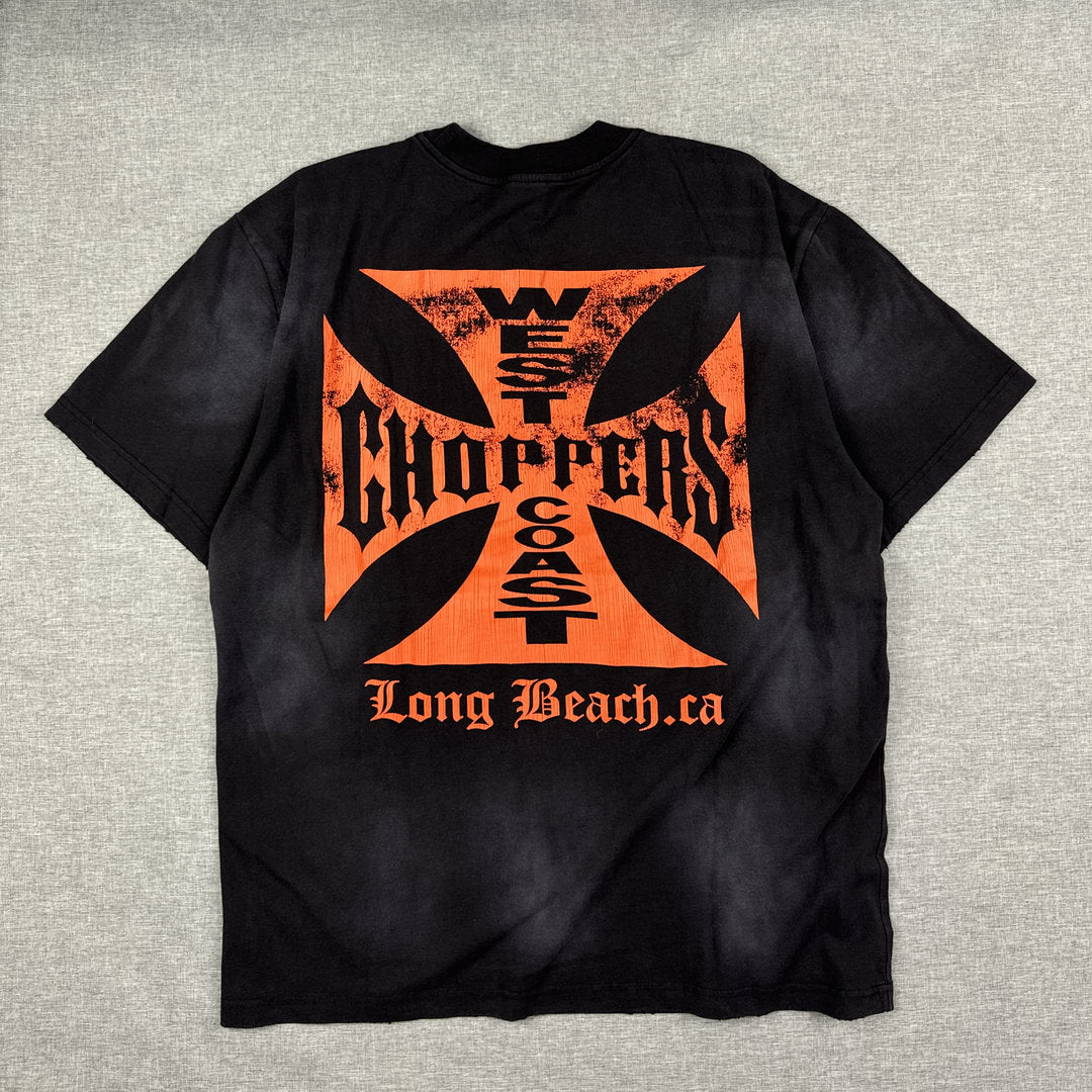 West Coast Choppers Orange Cross