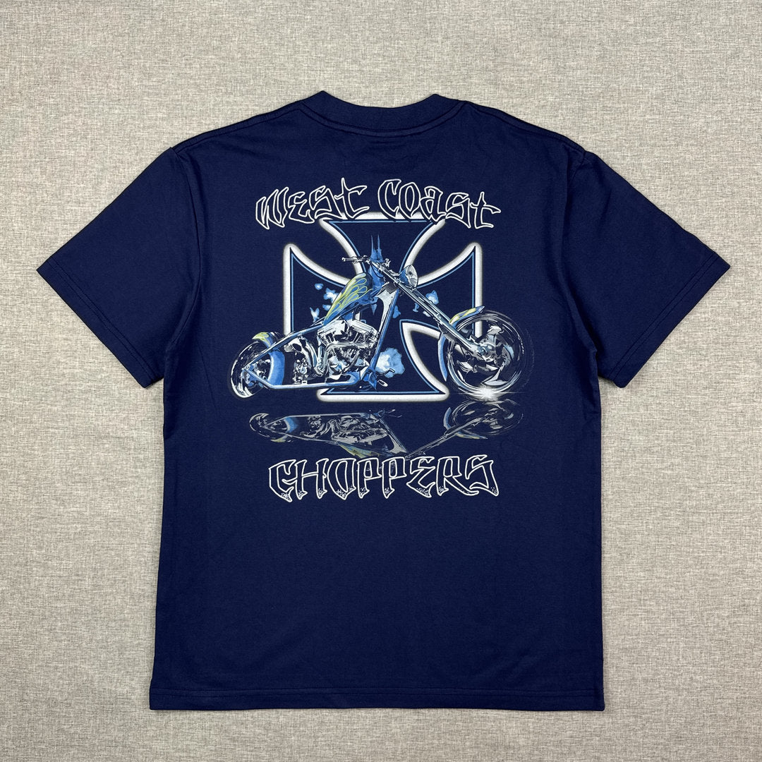 West Coast Choppers Blue Motor