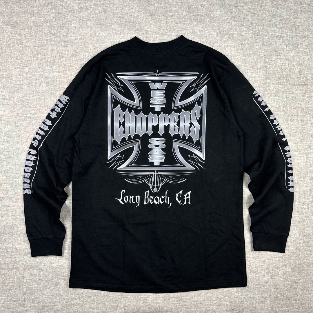 West Coast Choppers Silver Long Sleeve