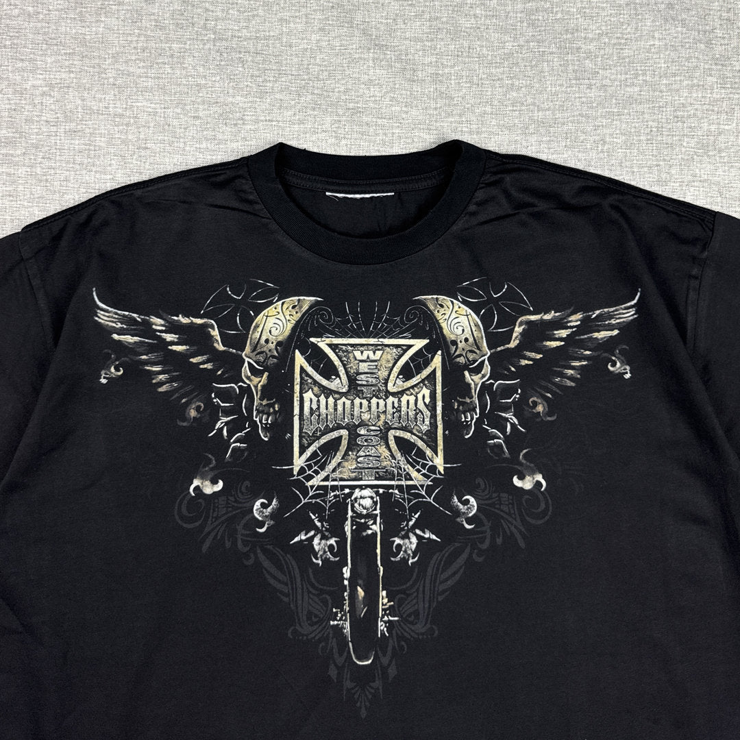 West Coast Choppers Web Skull