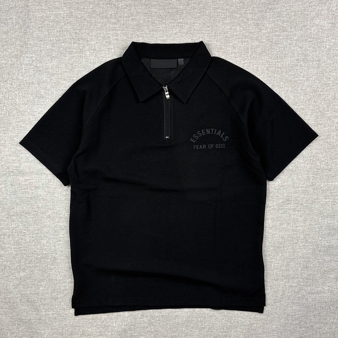 Essentials Half Zip Polo (S)