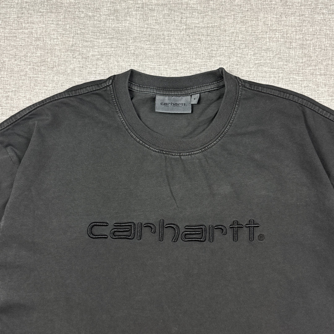 Carhartt Logo Washed Shirt (Gray)