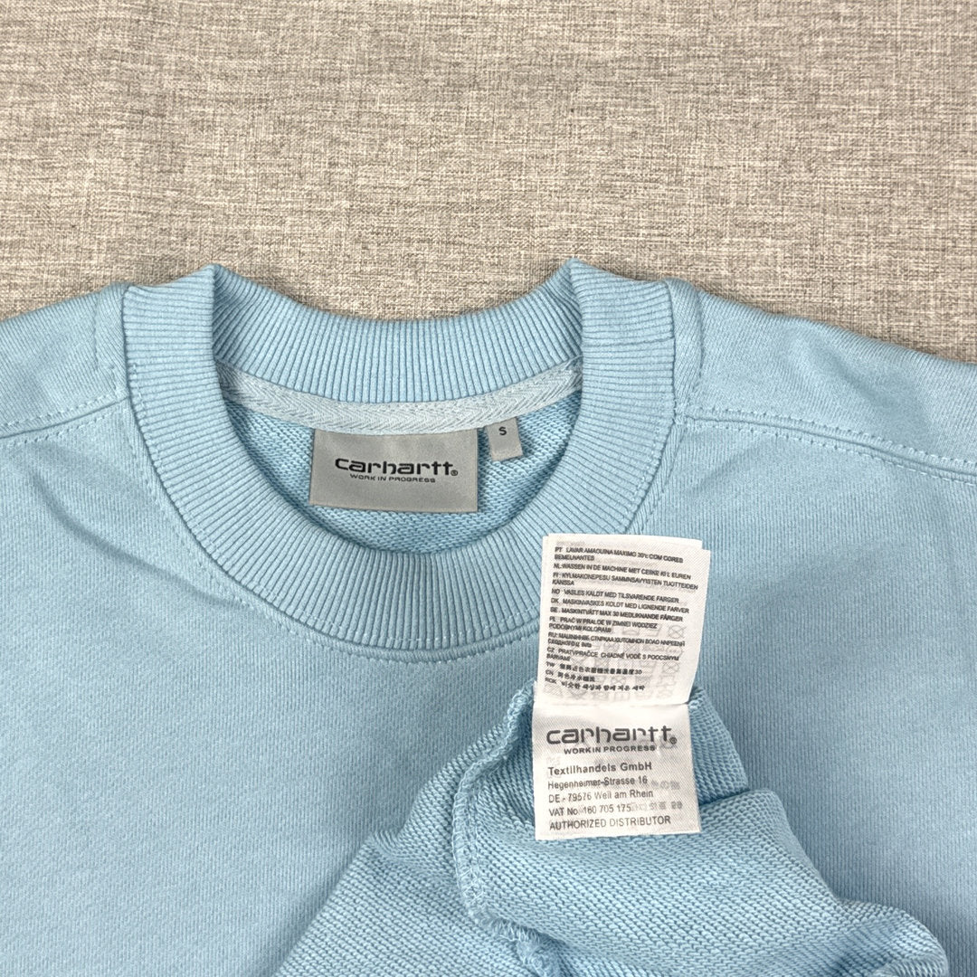 Carhartt Light Bluee Logo Sweatshirt