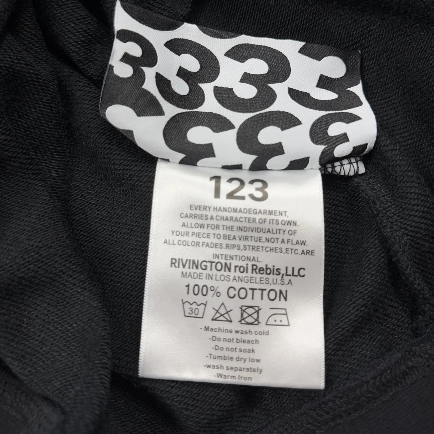 Fear of God x RRR123 INRI Hoodie