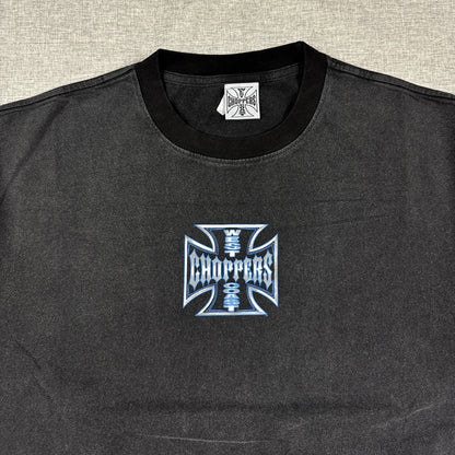 West Coast Choppers Long Beach CA. Blue