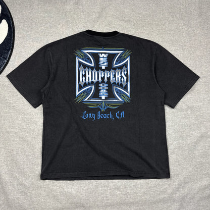 West Coast Choppers Long Beach CA. Blue