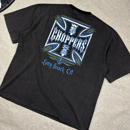 West Coast Choppers Long Beach CA. Blue