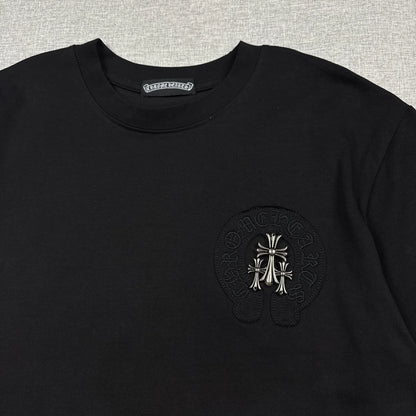 Chrome Hearts Metal Cross Black Shirt