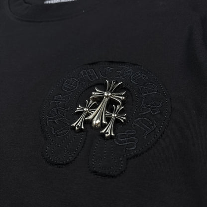 Chrome Hearts Three Cross and Horseshoe