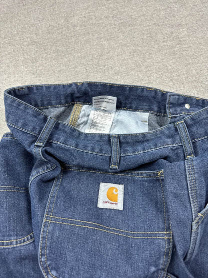 Carhartt Blue Carpenter Jorts