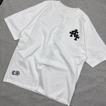 Chrome Hearts Ventosa Cross Patch White Shirt