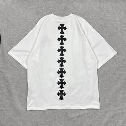 Chrome Hearts Ventosa Cross Patch White Shirt